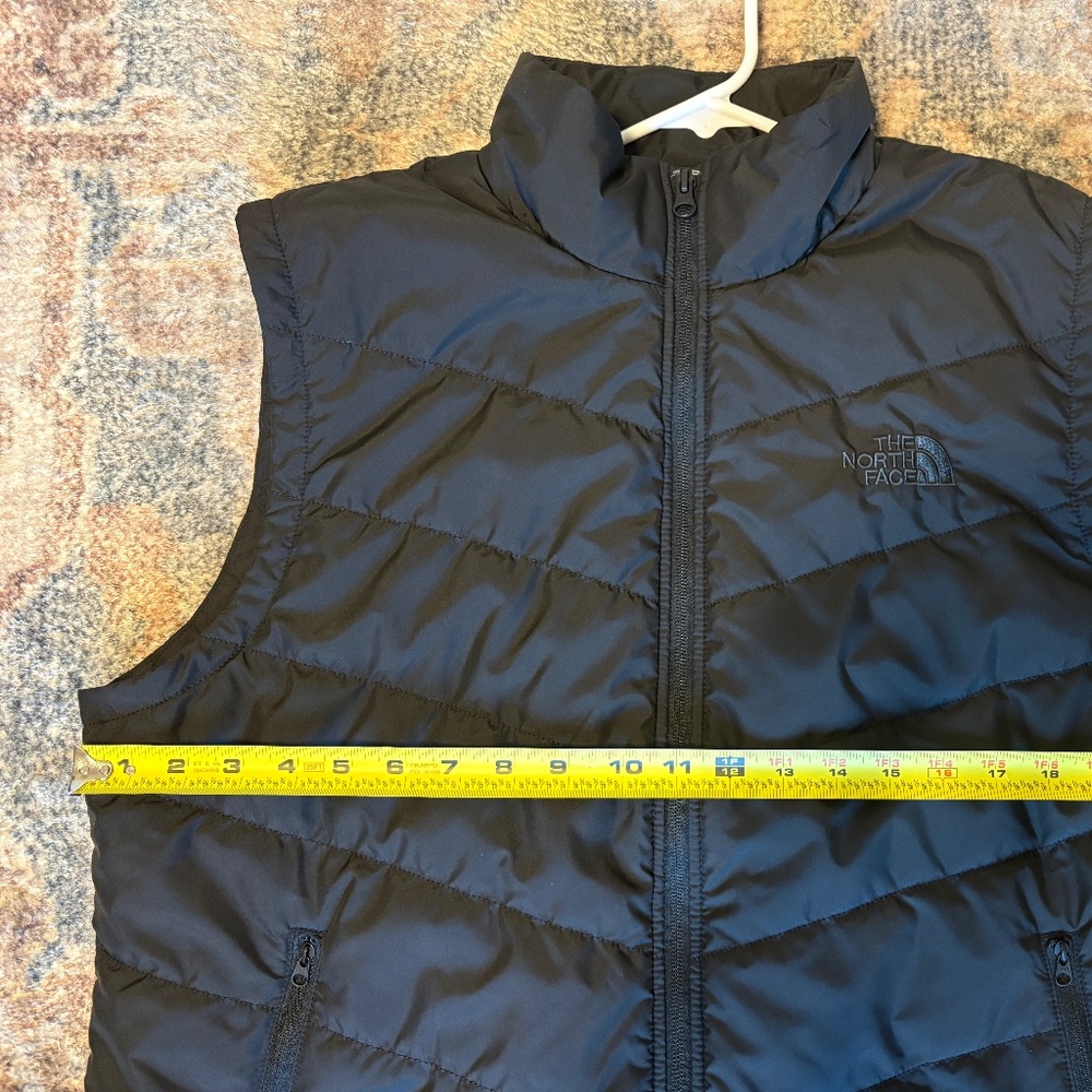 The North Face Women's Tamburello Insulated Full-Zip Puffer Vest XL Black Logo - Picture 9 of 10